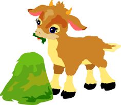 Cartoon goat clip art free vector in open office drawing svg 2 2