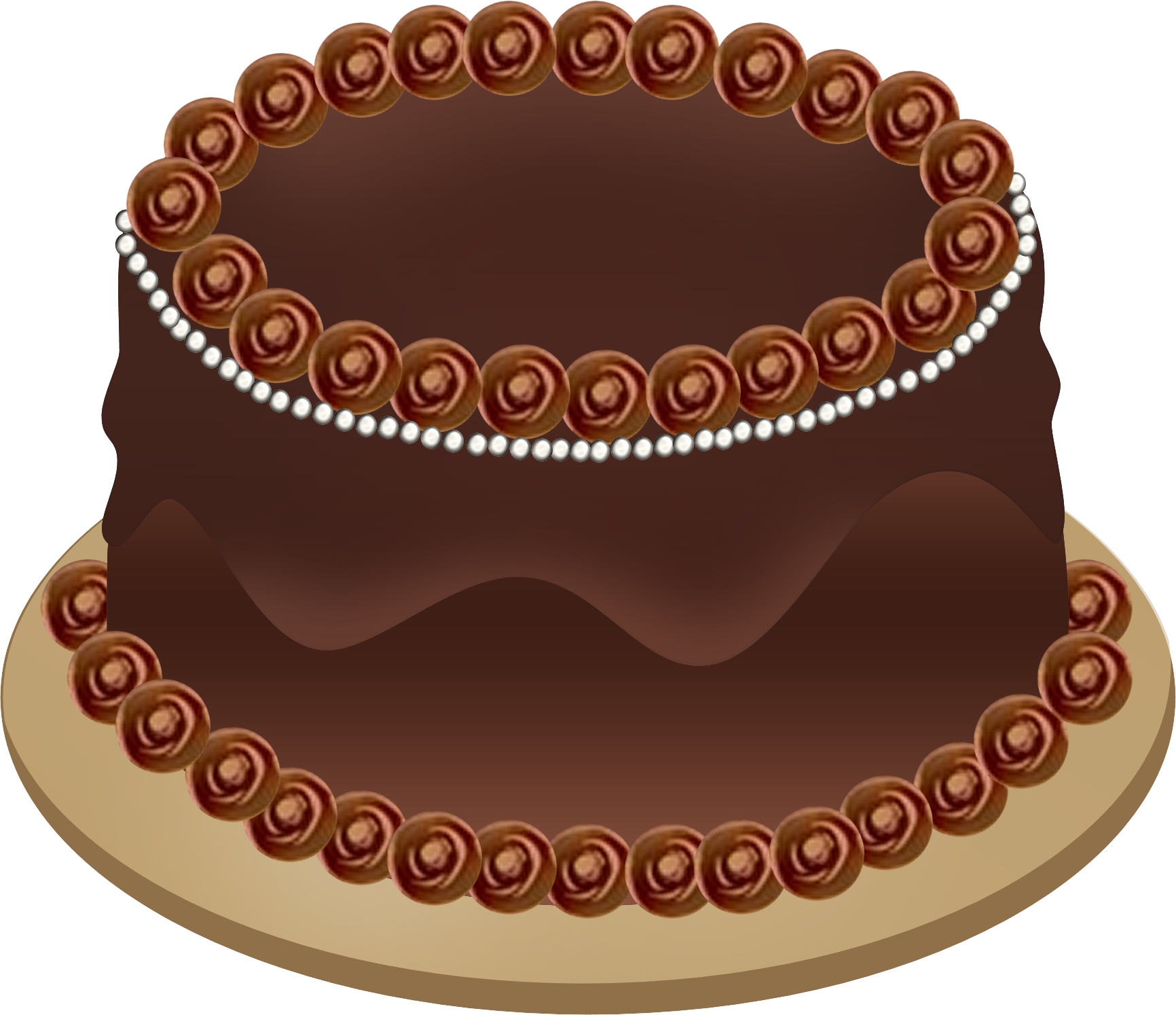Chocolate cake clip art black and white danaspai top