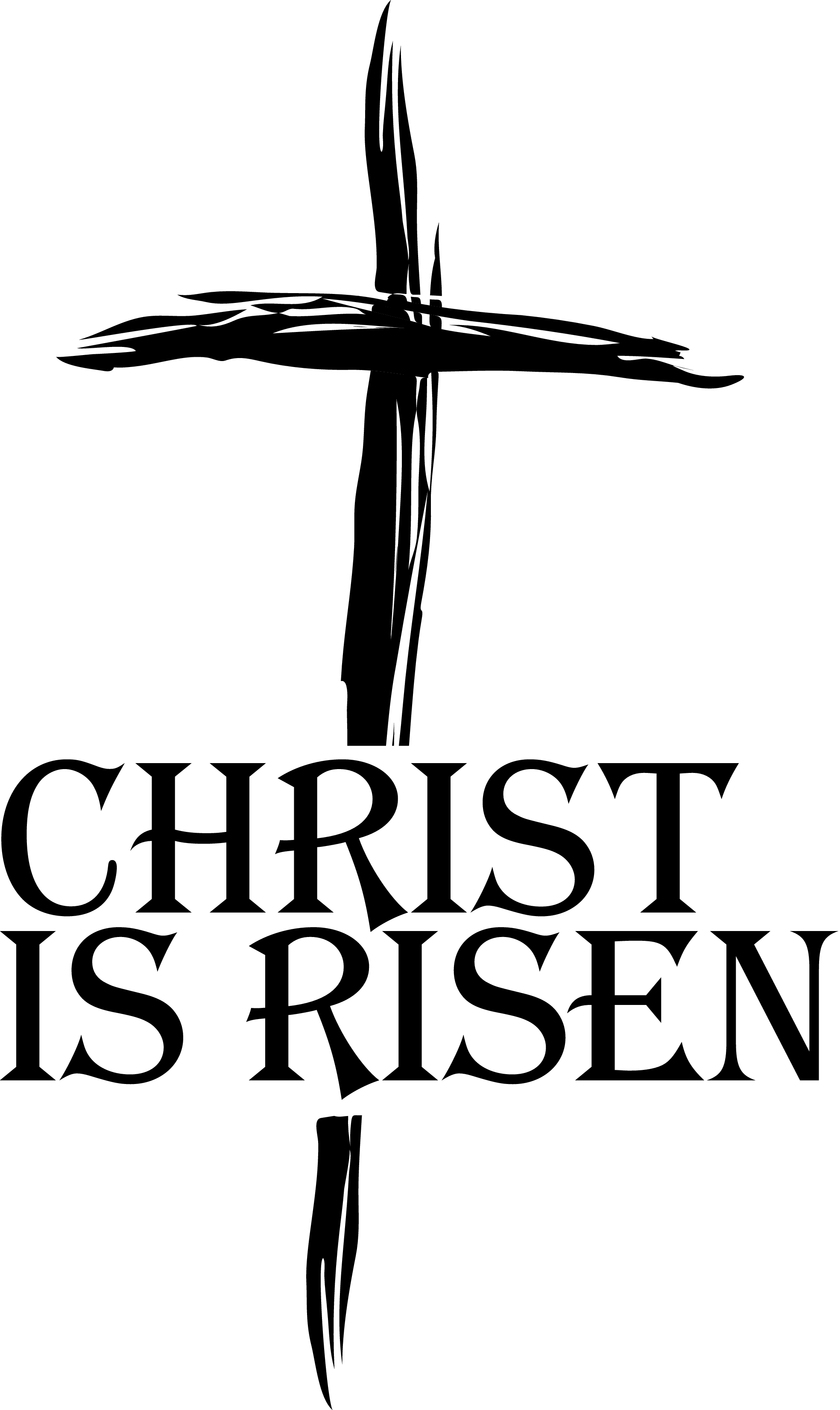 Christian easter religious clipart black and white easter pictures