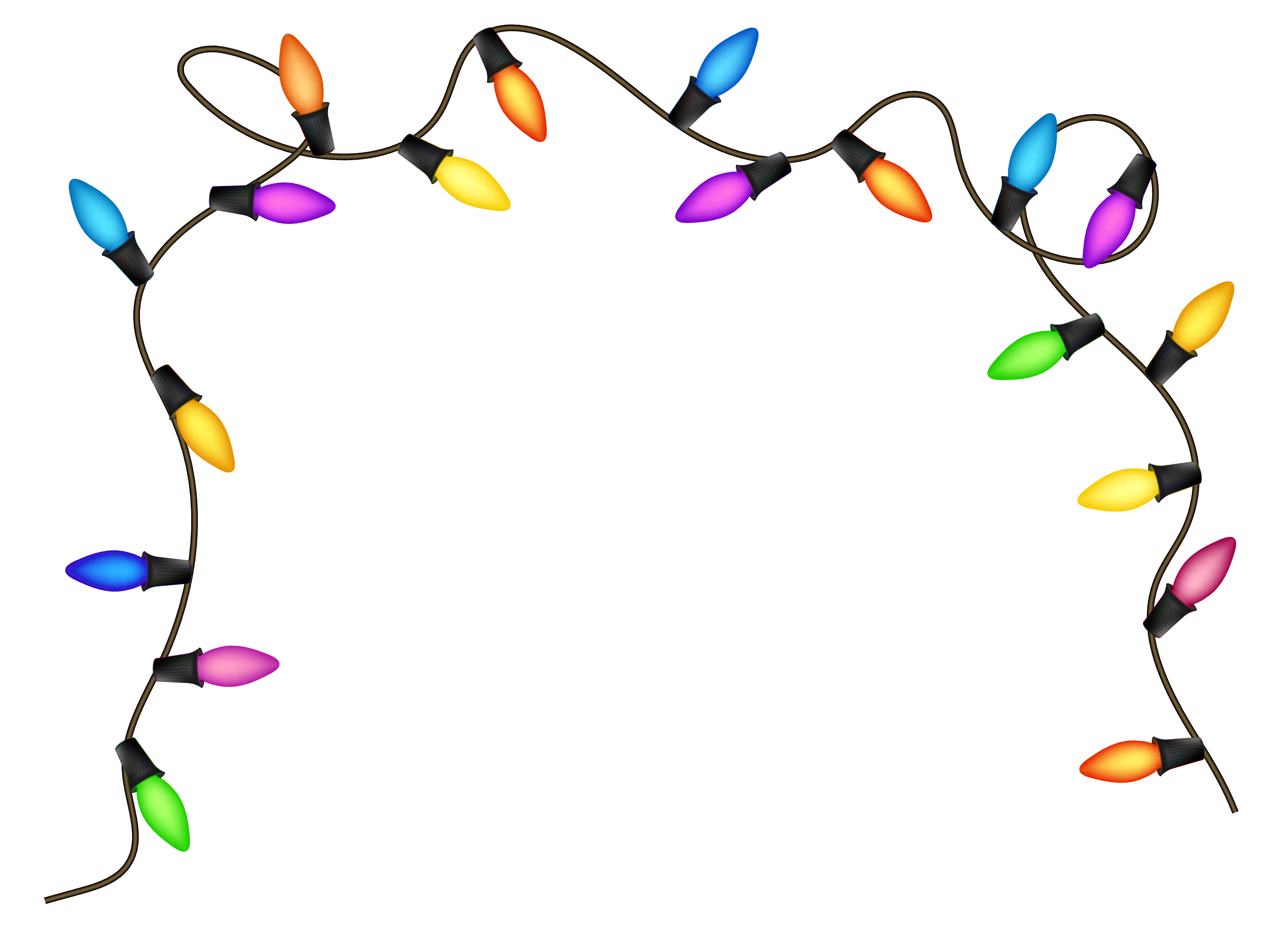 Christmas Lights Clipart Image 2 Clipartix