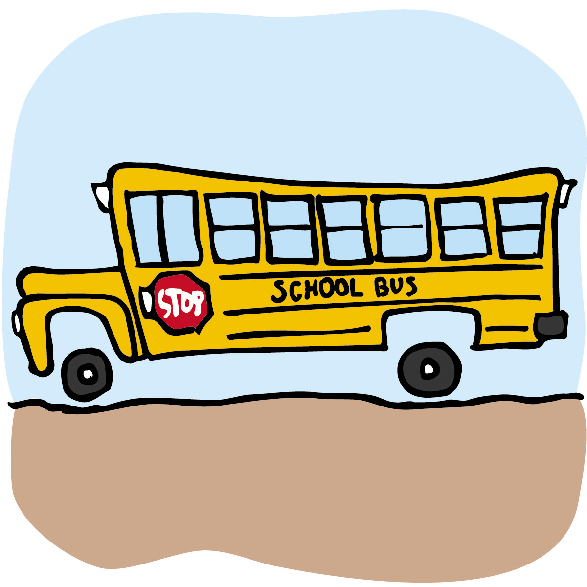 Clip art for school bus free clipart images