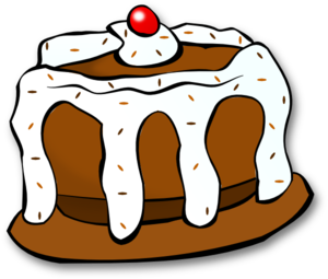 Clip art of cake clipart 2 clipartcow 2