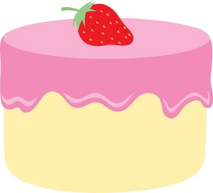 Clip art of cake clipart 2 clipartcow