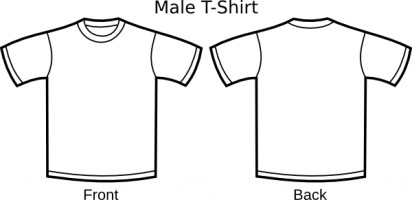 Clip art shirt outline free vector for free download about 2