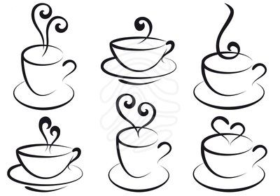 Coffee cup coffee and tea cups vector svgcuts tea cups cups cliparts