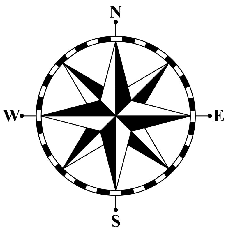 compass symbol clipart