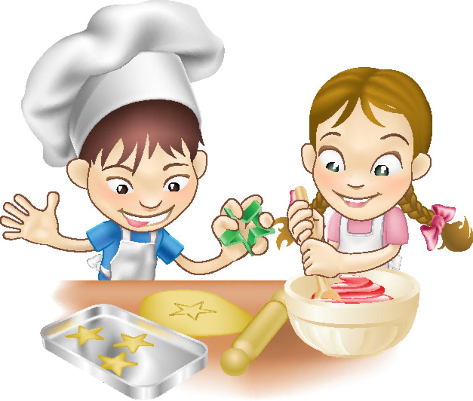 Kids Cooking Clipart Free Clipart Images 3 Clipartcow Clipartix
