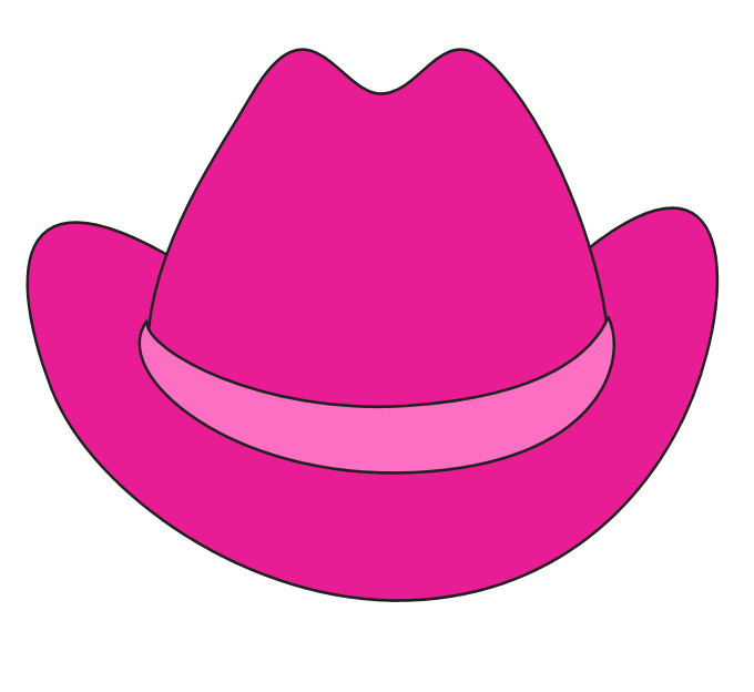 Cowboy hat clipart 2