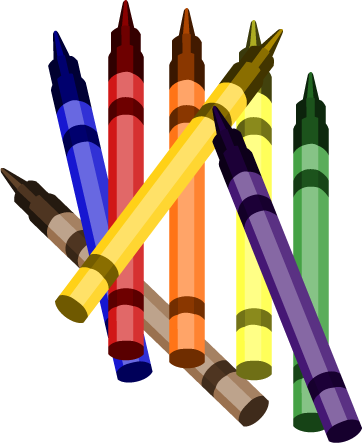 Crayon clipart borders free clipart images