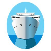 Cruise ship clip art