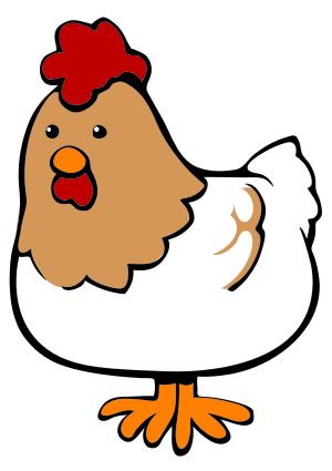 Cute chicken clipart free clipart images