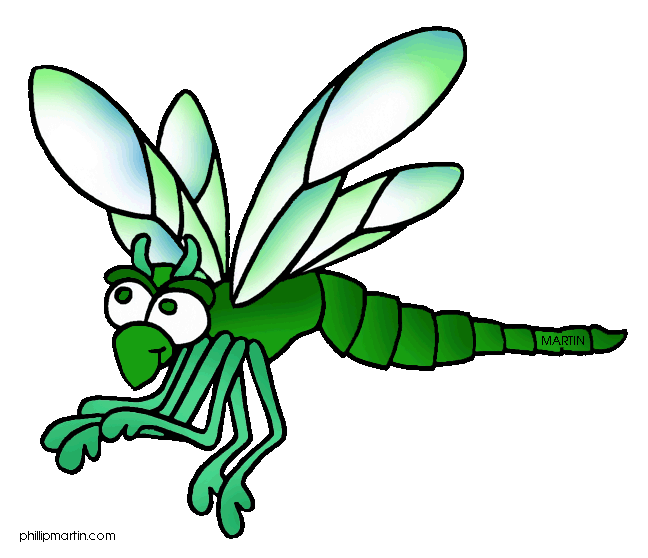 Dragonfly clip art clipart clipartcow 2