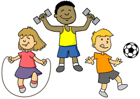 Exercise jumpy physio physical activity healthy lifestyle fitness clip art