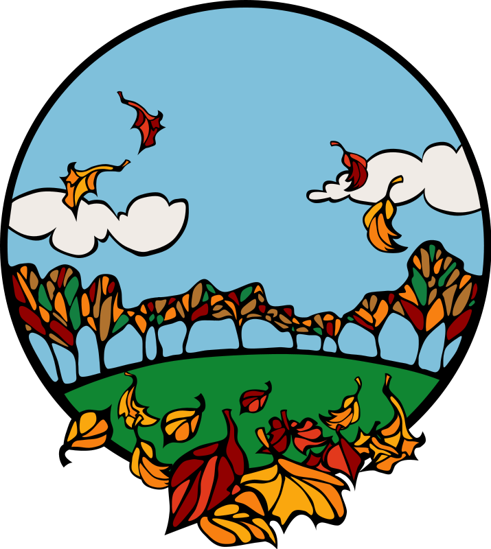 Fall and autumn clipart seasonal graphics