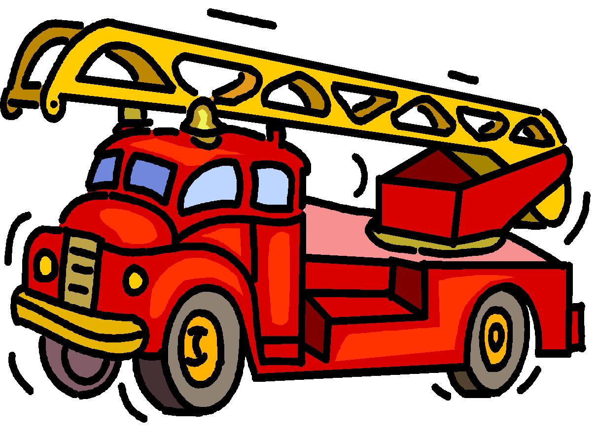 Fire truck clipart black and white free clipart 5