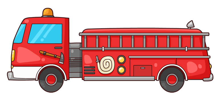 Fire truck clipart free clipart images