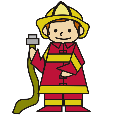 Firefighter cartoon fire fighter clip art at vector clip art image -  Clipartix