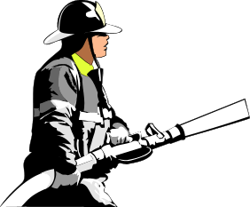 Firefighter symbol clip art clipart homecolor 2