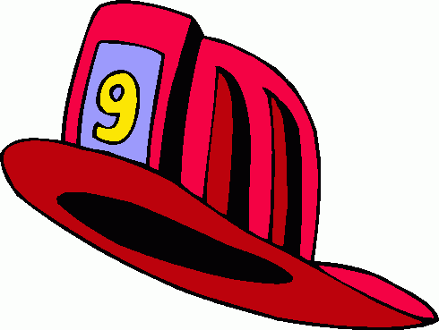 Fireman hat clipart clipart