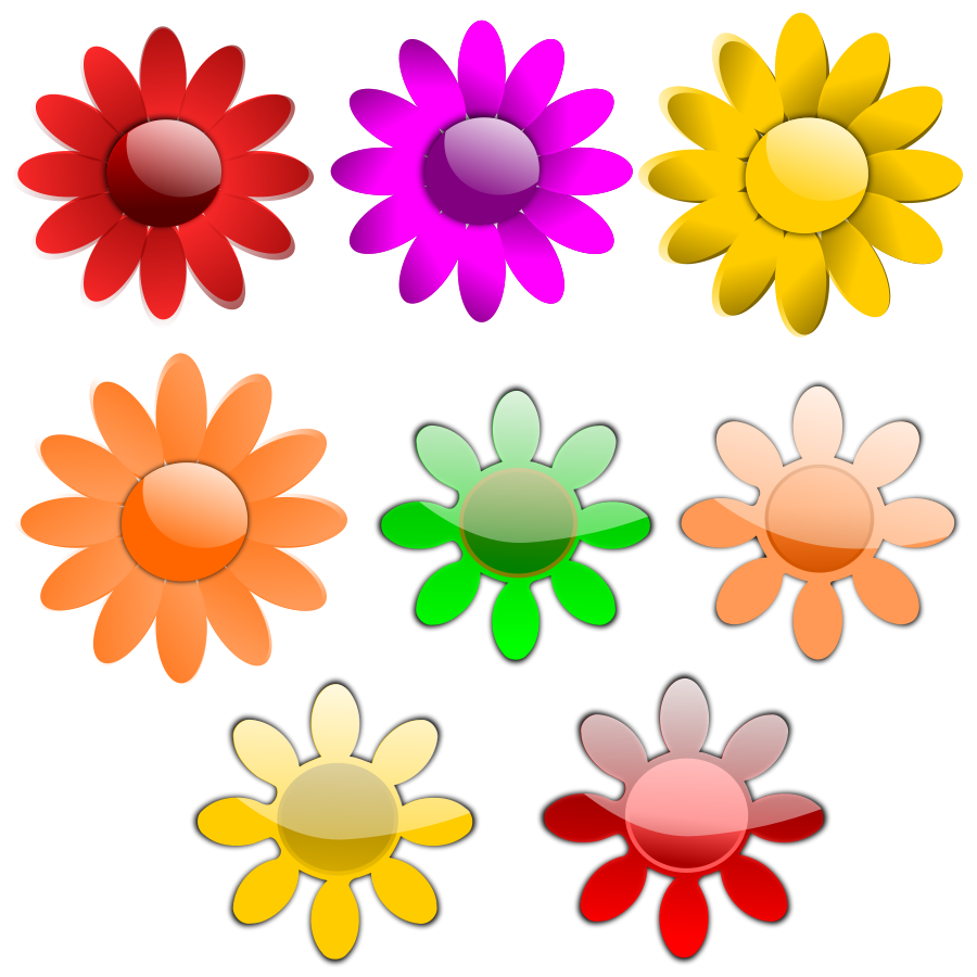 Flower vector clip art