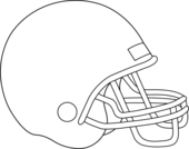 Football helmet clip art free clipart images image – Clipartix