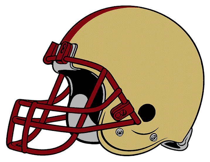 Football helmet college football logos clipart