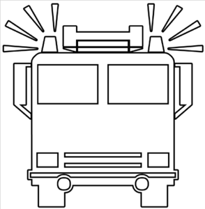 Free fire truck clipart clipartcow 3