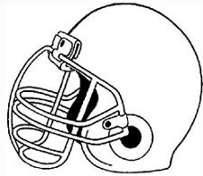 Free football helmet clipart