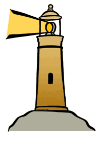 Free lighthouse clipart images clipartcow