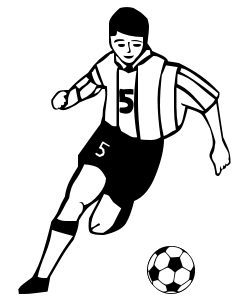 Free soccer football clipart clipartcow