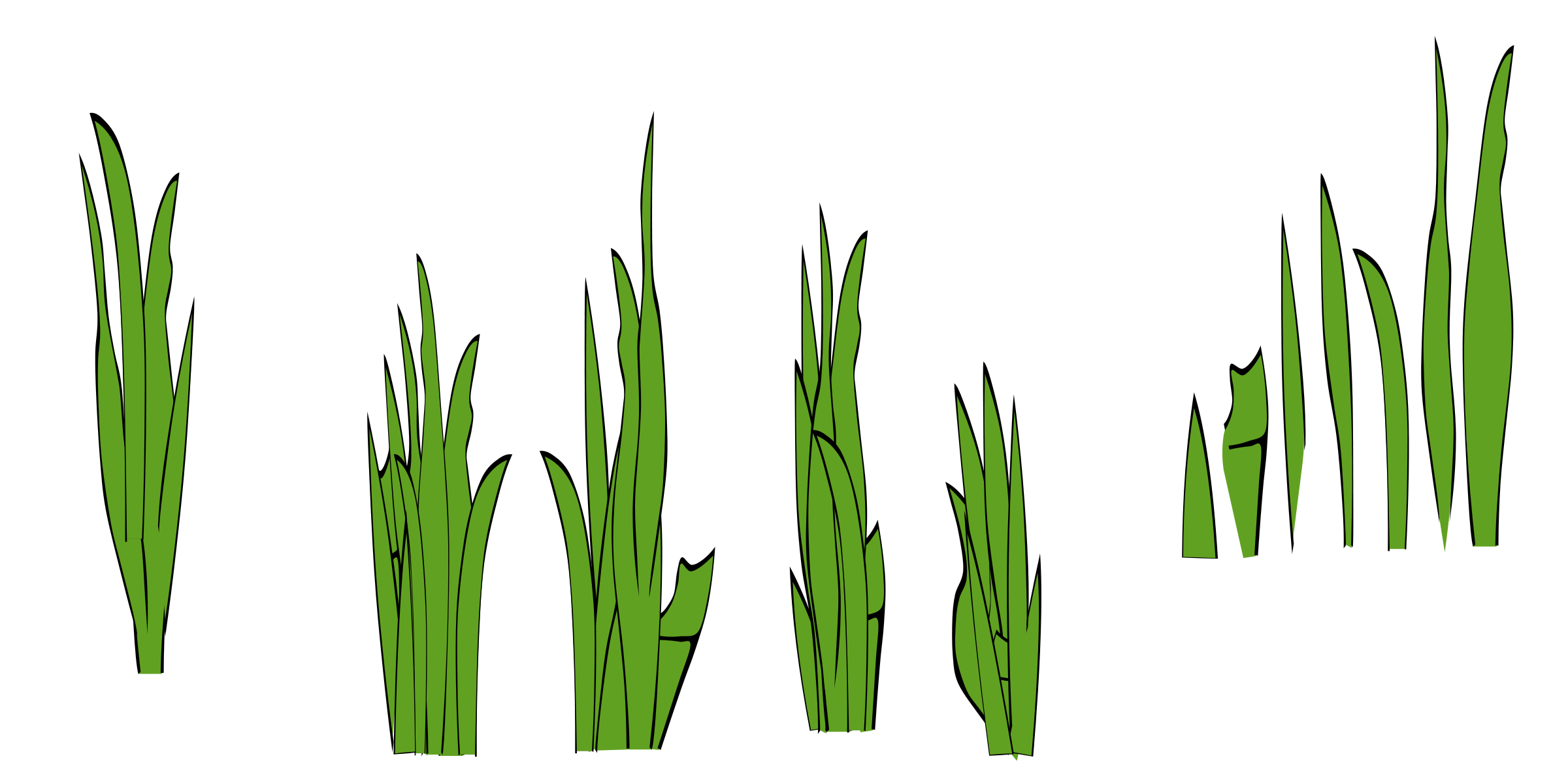 Grass outline border free clipart images