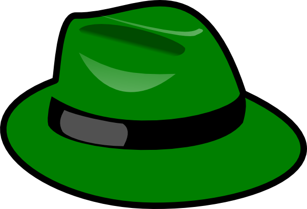 Green hat clip art at clker vector clip art