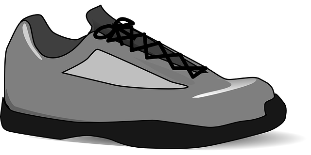 Gym shoe clip art free vector in open office drawing svg svg