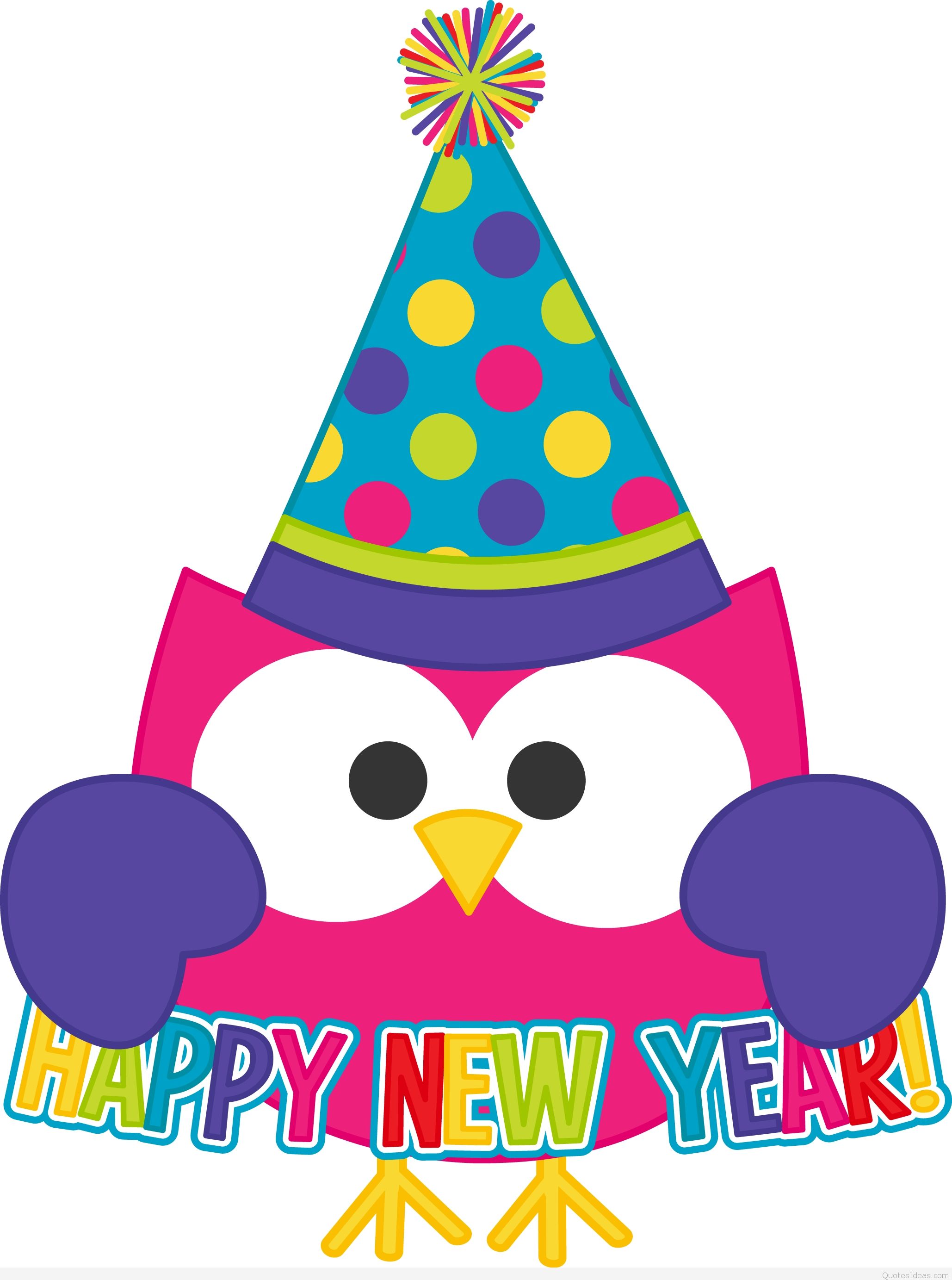 Happy new year free clip art wallpapers