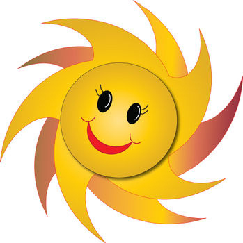 Happy smiley face star clipart free clipart images