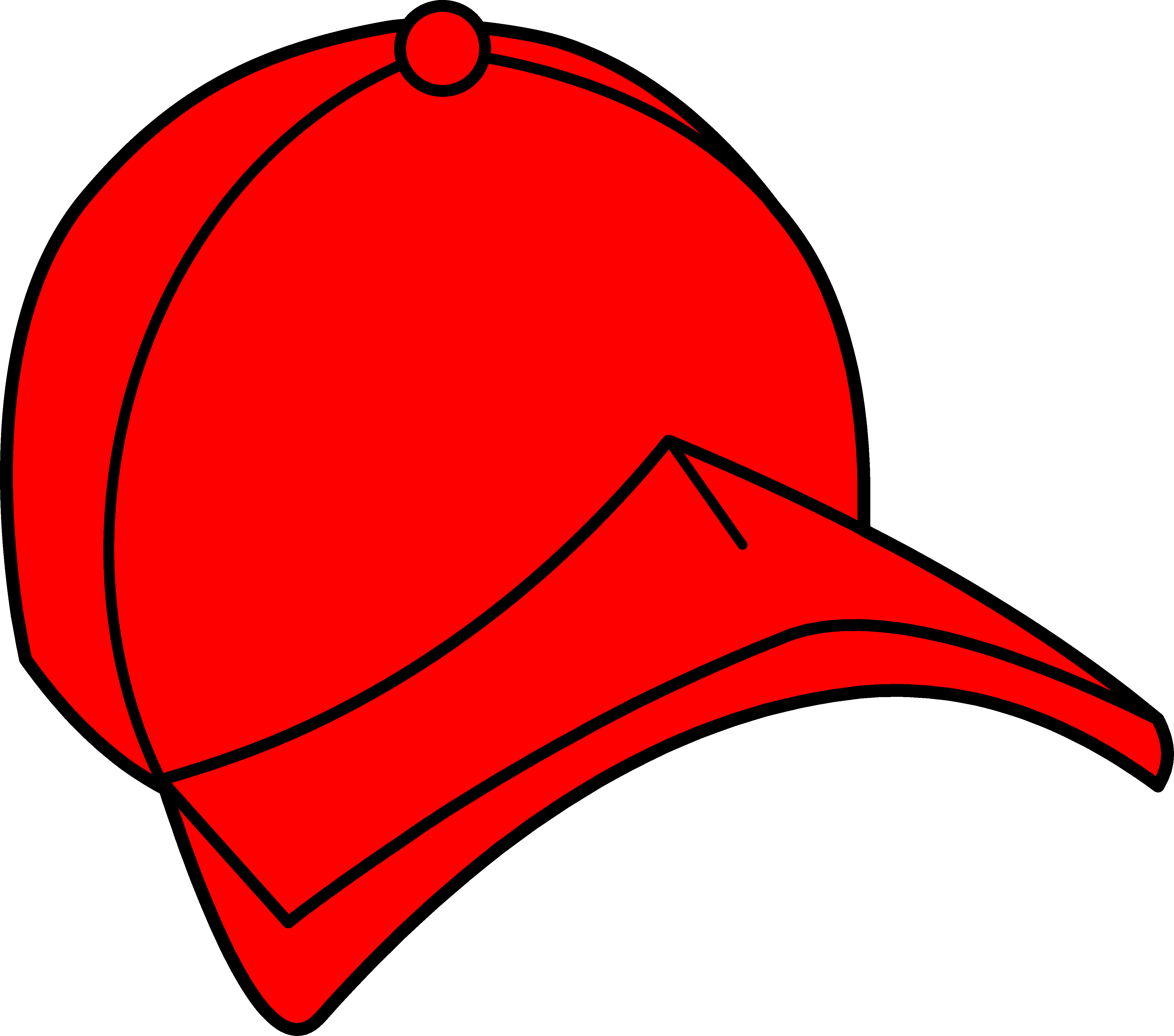 Hat red baseball cap clipart free clip art