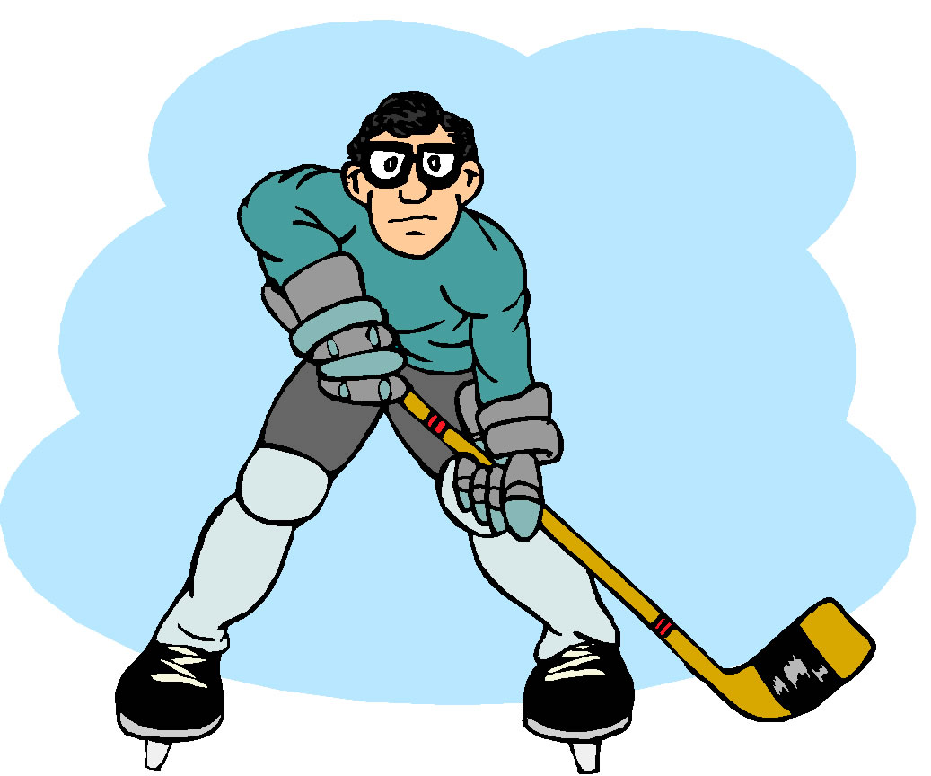 Hockey clipart free clipart image 2