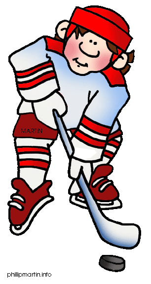 Hockey free sports clip art by free clipart images