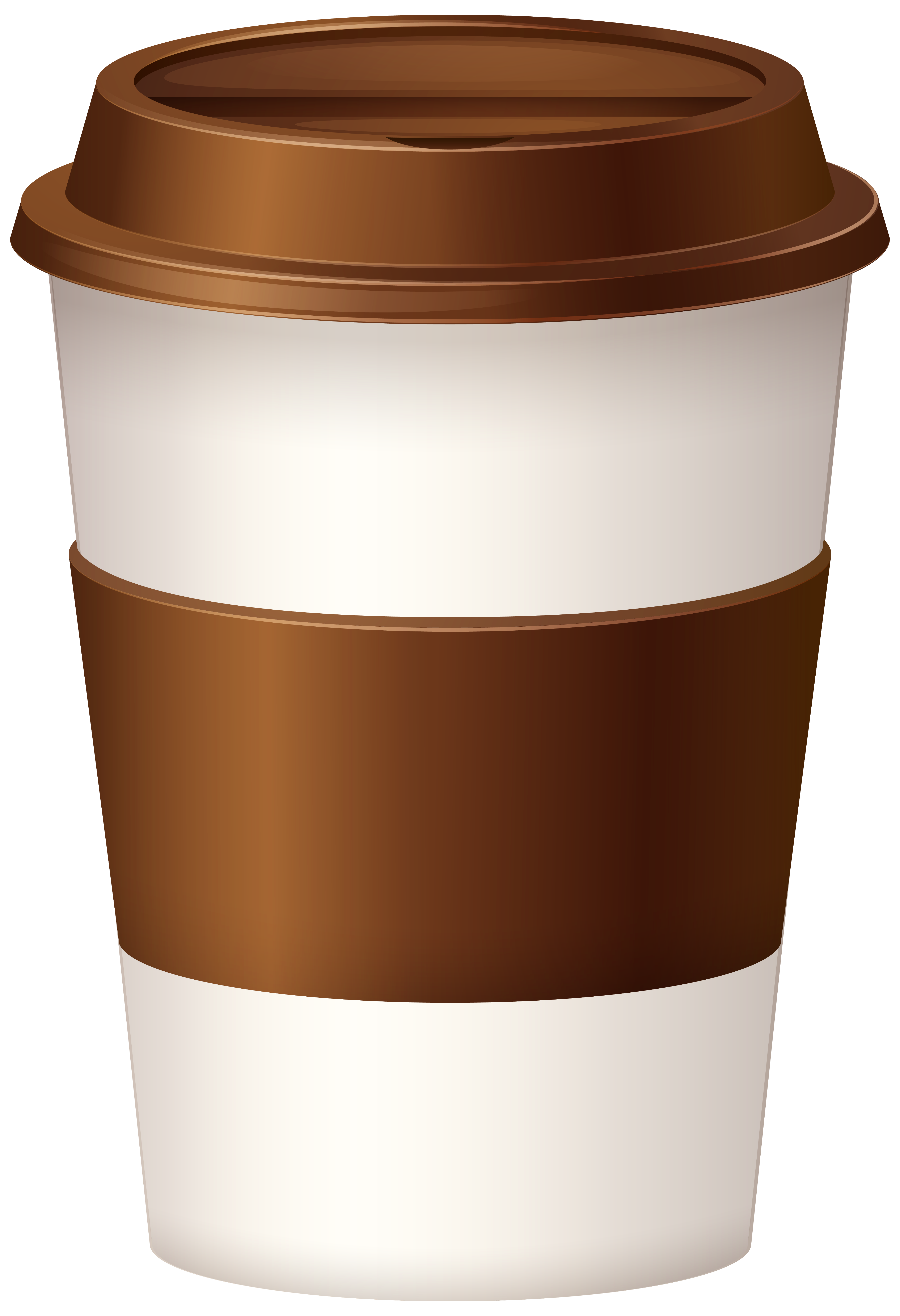Hot coffee cup clipart image