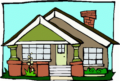 House for sale clip art free clipart images 3