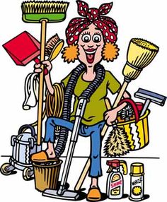 Housecleaning on cleaning free stock image and clip art