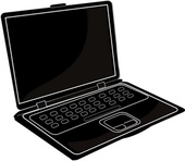 Laptop clipart und illustrationen laptop clip art vector - Clipartix