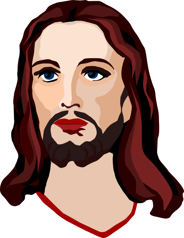 Jesus clip art black and white free clipart images 3 3 clipartcow 2