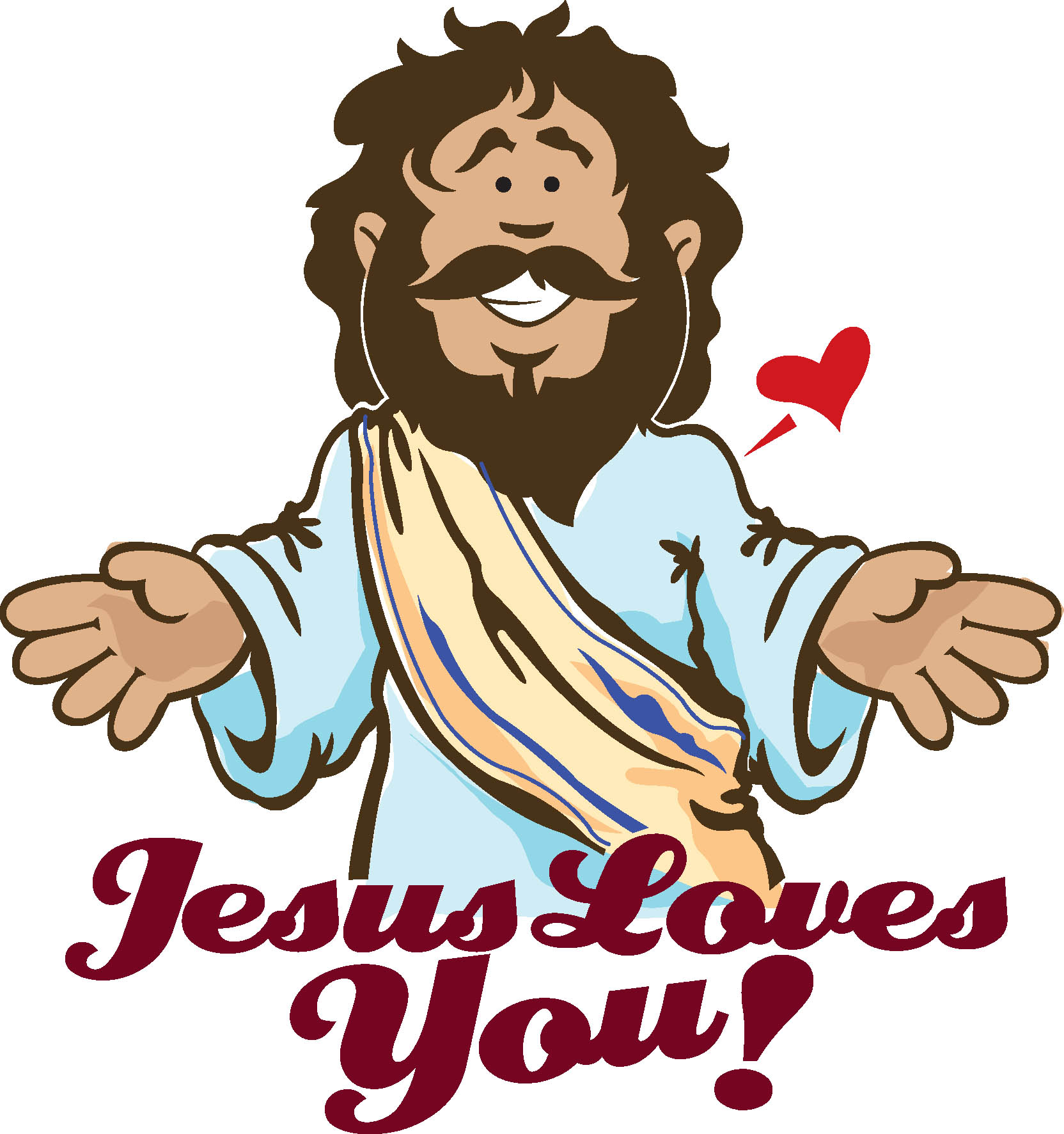 Jesus love clipart free clipart images 3