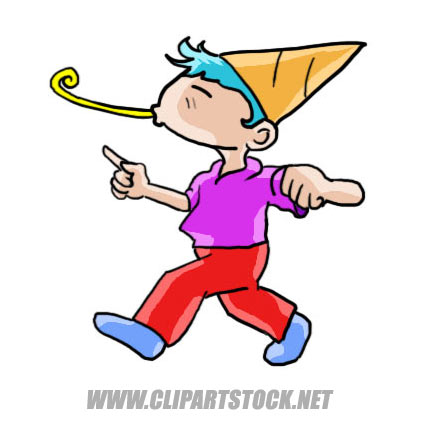 Kids birthday party clip art free clipart images