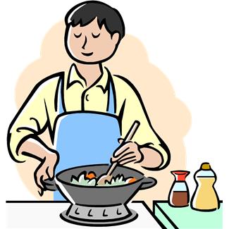 Kids cooking clipart free clipart images