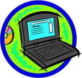 Laptop clip art clipart - Clipartix