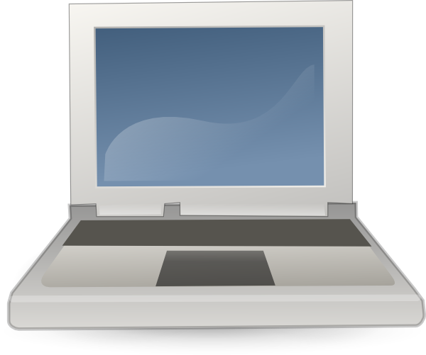 Laptop free to use clip art 3