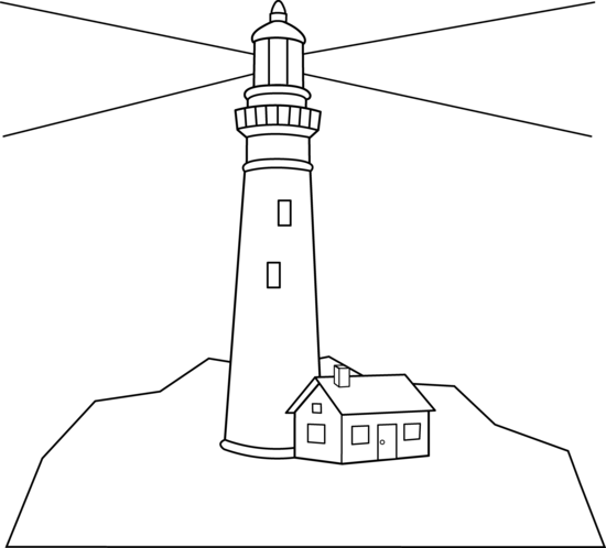 Lighthouse clipart 6