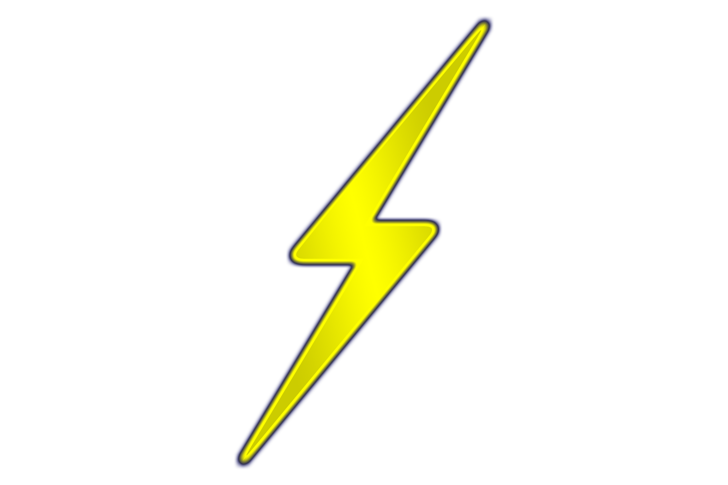 Lightning bolt clip art at vector clip art 2 image